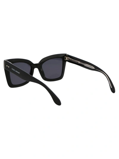 Shop Isabel Marant Sunglasses In 807ir Black