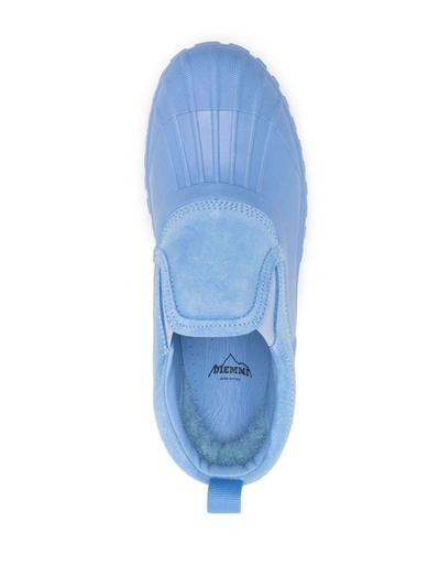Shop Diemme Balbi Slip On Sneakers In Blue