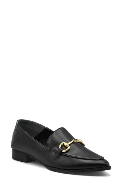 Shop Charles By Charles David Elma Pointed Toe Loafer In Black-bx