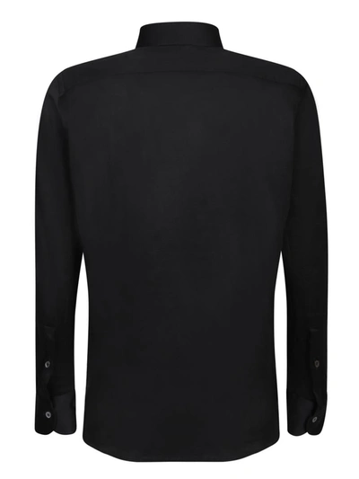 Shop Canali Shirts In Black