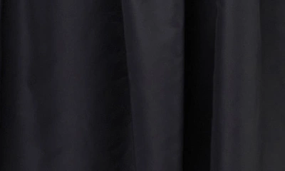 Grey Lab Mixed Media Midi Dress In Black
