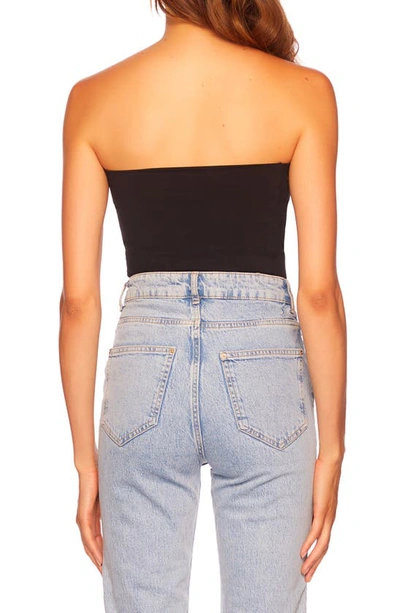 Susana Monaco Strapless Tube Top In Black
