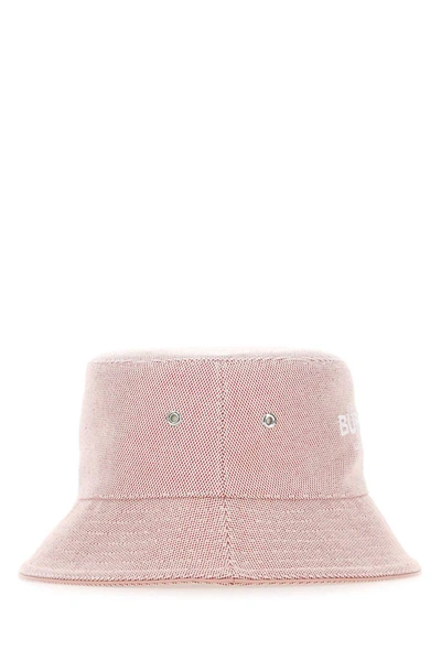 Shop Burberry Hats And Headbands In Pink