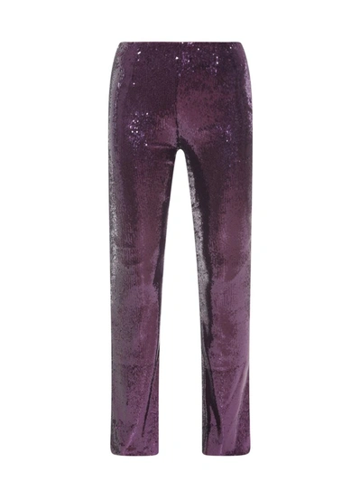 Shop Philosophy Di Lorenzo Serafini Trouser In Purple
