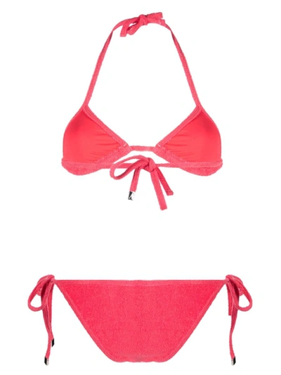 Shop Attico The  Bikini In Red