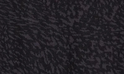 Shop Zella Seamless Jacquard Long Sleeve T-shirt In Black Contiga Seamless