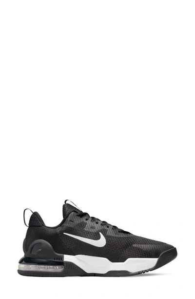Shop Nike Air Max Alpha Trainer 5 Running Shoe In Black/ Black/ White