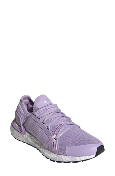 Shop Adidas By Stella Mccartney Ultraboost 20 Running Shoe In Purple Glow/ White/ Black