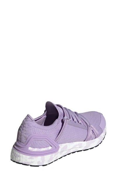 Shop Adidas By Stella Mccartney Ultraboost 20 Running Shoe In Purple Glow/ White/ Black