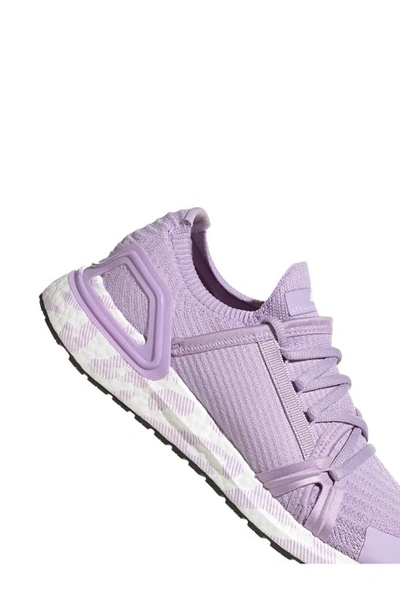 Shop Adidas By Stella Mccartney Ultraboost 20 Running Shoe In Purple Glow/ White/ Black