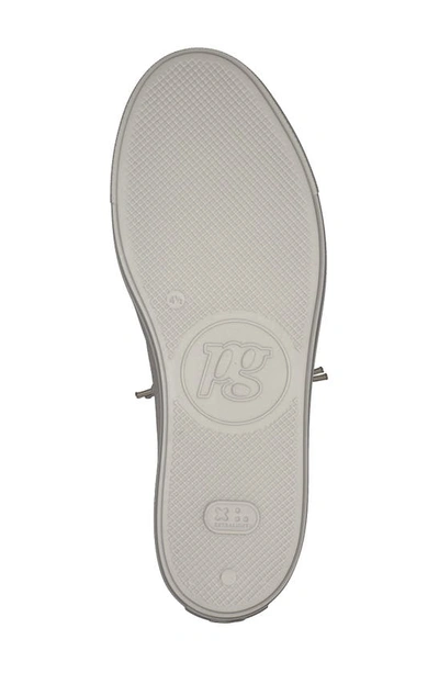 Paul Green Hadley Platform Sneaker In Cachemire Metallic Suede