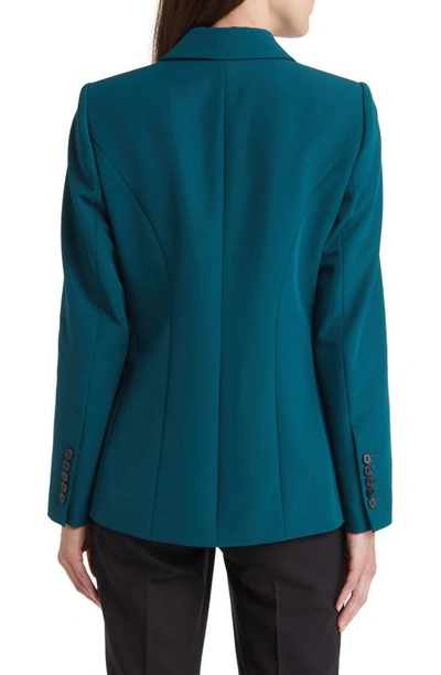 Kobi Halperin Jordi Single-button Twill Jacket In Sea Moss