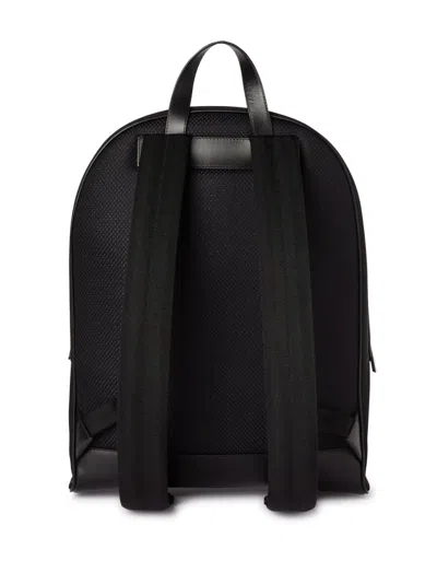 Off-white Core Leather-trimmed Shell Backpack In Black