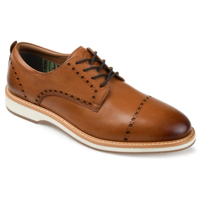 Thomas & Vine Men's Fremont Brogue Derby Shoe Men's Shoes In Brown ...