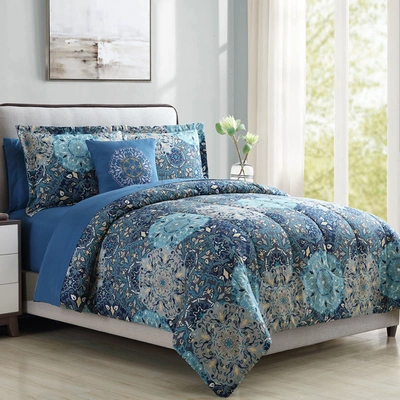 Shop Modern Threads 8-piece Printed Reversible Complete Bed Set Granada