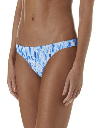 Shop Melissa Odabash Barcelona Bikini Bottom In Blue