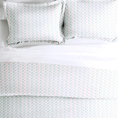 Shop Ienjoy Home Lights In Blue Aqua Pattern Duvet Cover Set Ultra Soft Microfiber Bedding, Full/queen