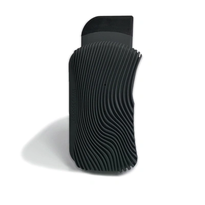 Fusionbrands Wavesponge Silicone Scraper, Squeegee & Scrub Sponge In Grey