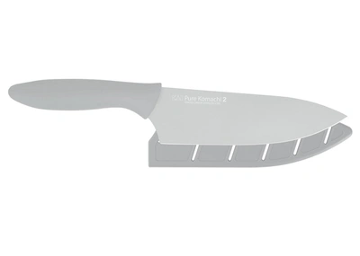 Shun Kai Pure Komachi 2 6-inch Chef's Knife With Sheath, Light Gray
