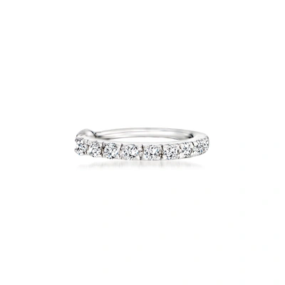 Rs Pure By Ross-simons Diamond Ear Cuff In Sterling Silver In Silver