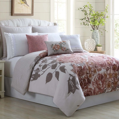 Shop Modern Threads Rose Farmhouse 8-piece Embellished Comforter Set
