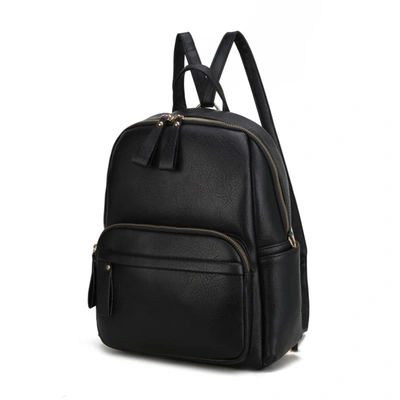 Mkf Collection By Mia K Yolane Backpack Convertible Crossbody Bag In Black