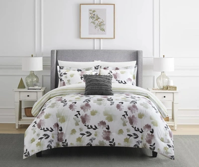 Shop Chic Home Deveon 4-piece Reversible Comforter Set