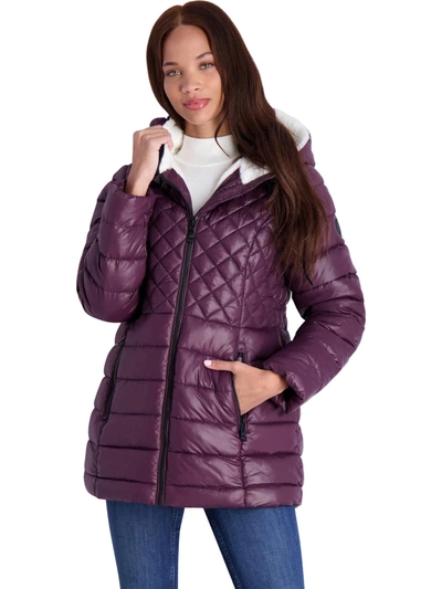Steve Madden Cozy Lined Glacier Shield Womens Cozy Quilted Glacier