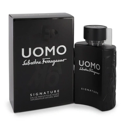 Shop Ferragamo Salvatore  543941 3.4 oz Uomo Signature Cologne Eau De Parfum Spray For Men