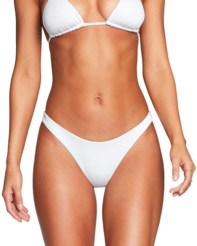 Shop Vitamin A California High-leg Bikini In White