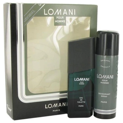 Shop Lomani 418269 Gift Set - 3.4 oz Eau De Toilette Spray Plus 6.7 oz Deodorant Spray
