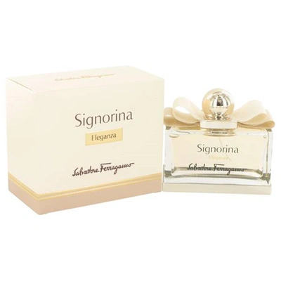 Shop Ferragamo Salvatore  512531 Signorina Eleganza By Salvatore  Eau De Parfum Spray 3.4 oz