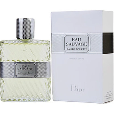 Shop Dior 121766 3.4 oz Eau Sauvage Eau De Toilette Spray For Men