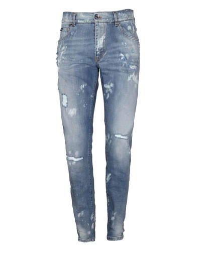 Shop Dolce & Gabbana Slim Model Stretch Jeans