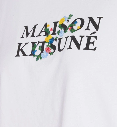 Shop Maison Kitsuné Maison Kitsune' T-shirts And Polos In White