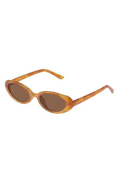 Shop Aire Fornax 53mm Oval Sunglasses In Vintage Tort