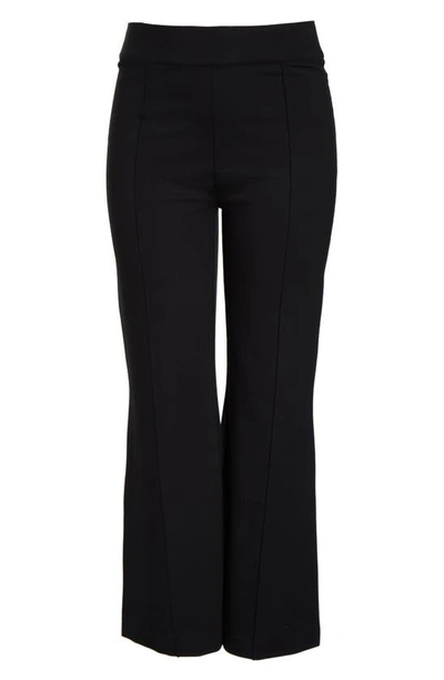 Shop Spanxr High Waist Flare Ponte Pants In Classic Black