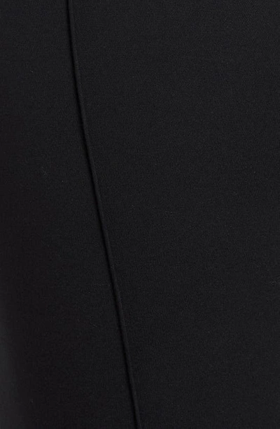 Spanxr High Waist Flare Ponte Pants In Classic Black