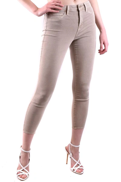Shop L Agence L'agence Jeans In Beige
