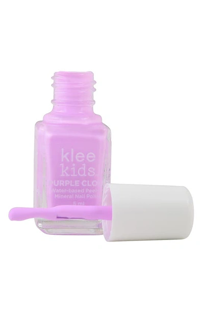 Klee Kids Kids' Unicorn Cloud Fairy Mineral Play Makeup Set In Purple