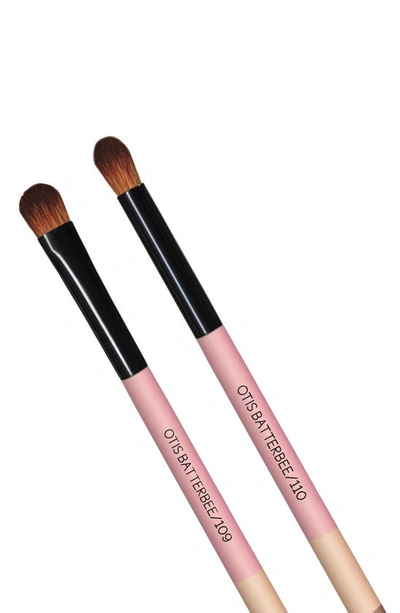 Shop Otis Batterbee Eye Brush Duo Set $30 Value In Pink