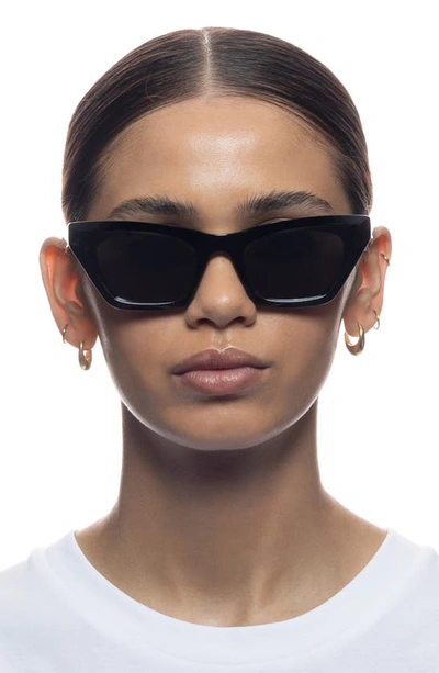 Shop Aire Capricornus 50mm Cat Eye Sunglasses In Black