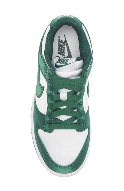 Shop Nike Dunk Low Essential Sneaker In White/ Team Green