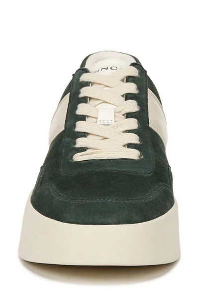 Shop Vince Warren Court Sneaker In Evergreen