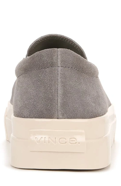 Shop Vince Shawn Slip-on Sneaker In Smokegrey
