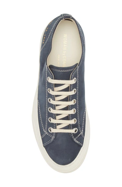 Shop Common Projects Tournament Low Top Sneaker In Navy