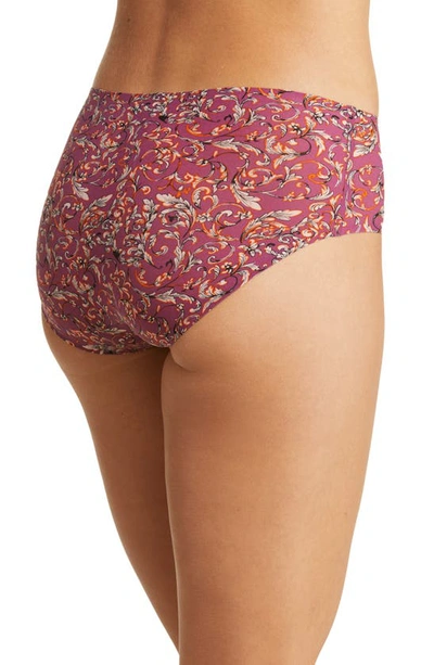 Shop Chantelle Lingerie Soft Stretch Seamless Hipster Panties In Baroque Print-s7