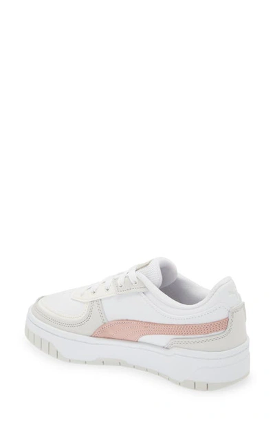 Shop Puma Cali Dream Sneaker In  White-sedate Gray