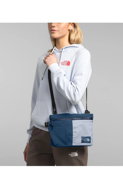 Shop The North Face Mountain Shoulder Bag In Shady Blue/periwinkle/navy