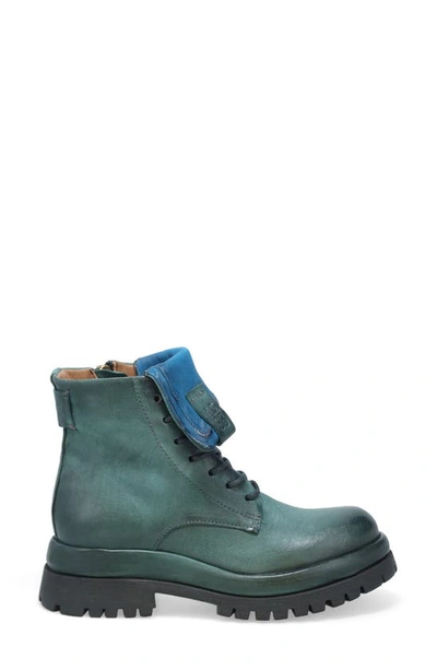 Shop As98 A.s.98 Dillie Lug Sole Bootie In Teal